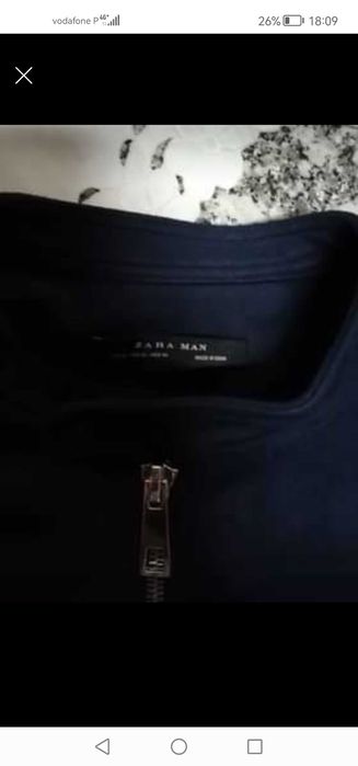 Casaco Azul marca Zara