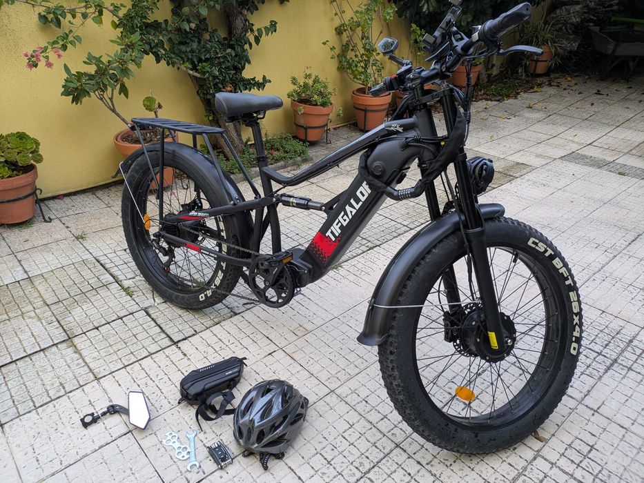 Bicicleta Eléctrica com motor duplo