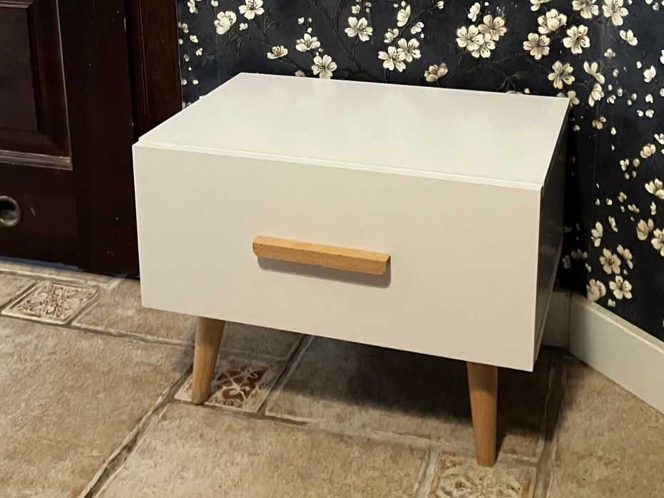 Szafka nocna, biała