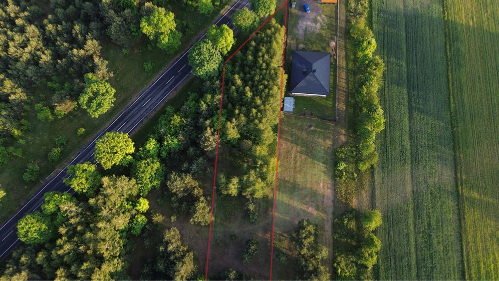 Działka budowlana 6100m2 | pozwolenie na budowę | - Czerno gm. Gorzkowice