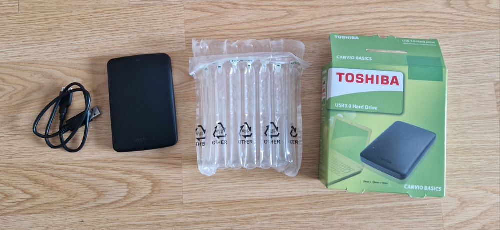 Disco Externo HDD Toshiba Canvio Basics 1TB USB 3.0 – Excelente estado
