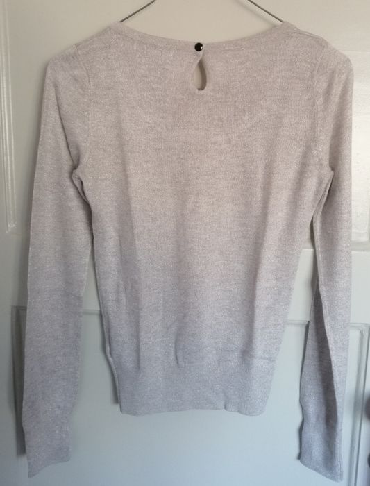 Camisola malha metalizada