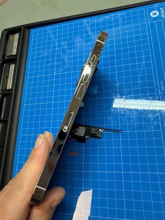 Korpus tył plecy iPhone 13 PRO SILVER