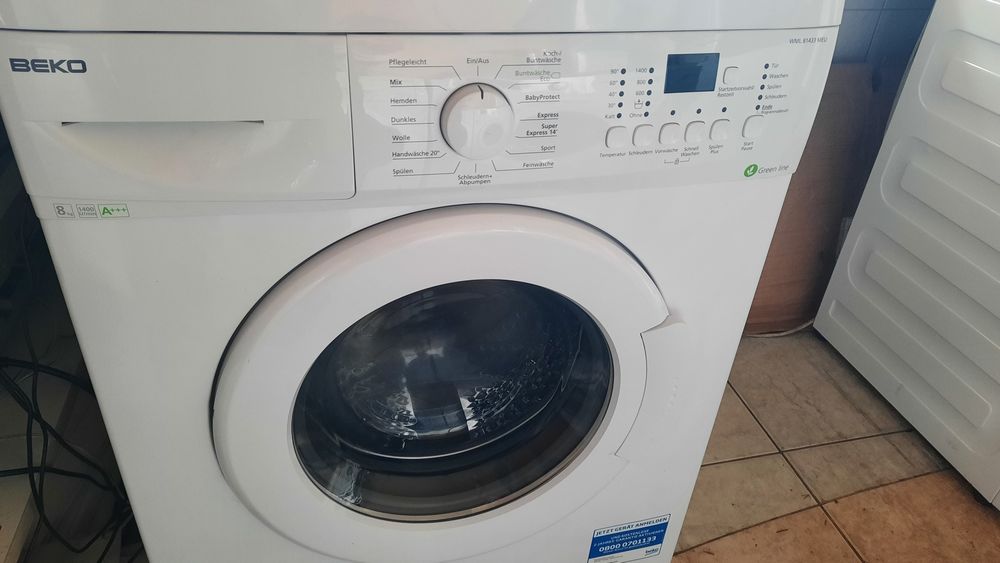 Pralka 8 kg 1400 obrotów gwarancja