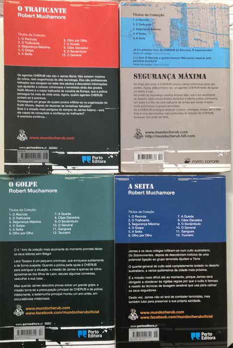Livros Robert Muchamore: