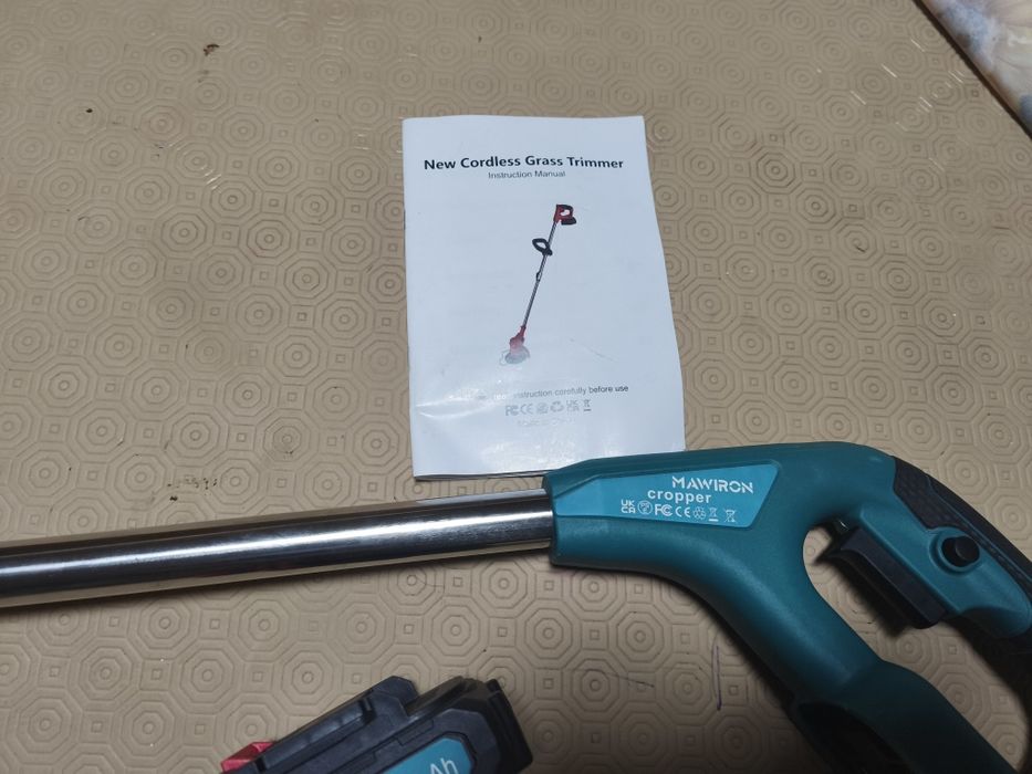 Kit aparador cortador de relva sem fios Mawiron Cropper