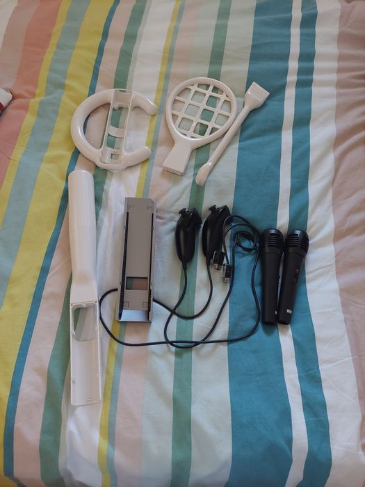 Consola Wii  com acessórios