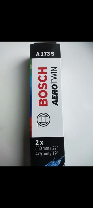 Щетки стеклоочистителя Bosch Aerotwin 550+475mm  Renault. Dacia.