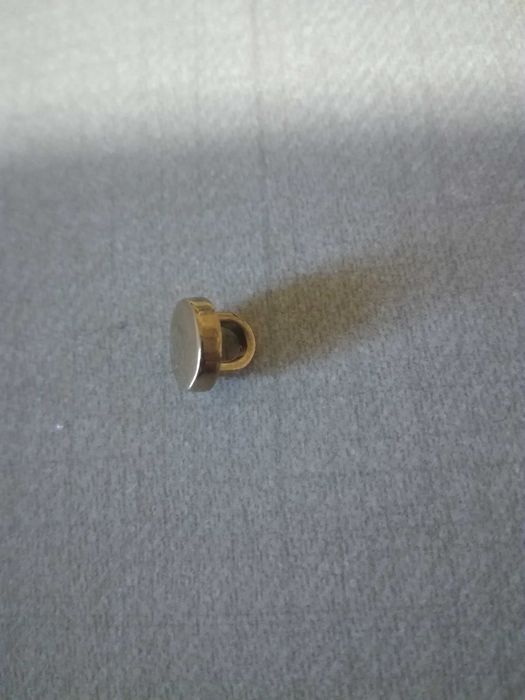 Золотая святая пуговка из Иерусалима, 0,8 грамма