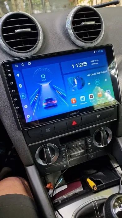 Якісна магнітола CarPlay швидкий процесор Audi A3 2003-2013 Ауді А3