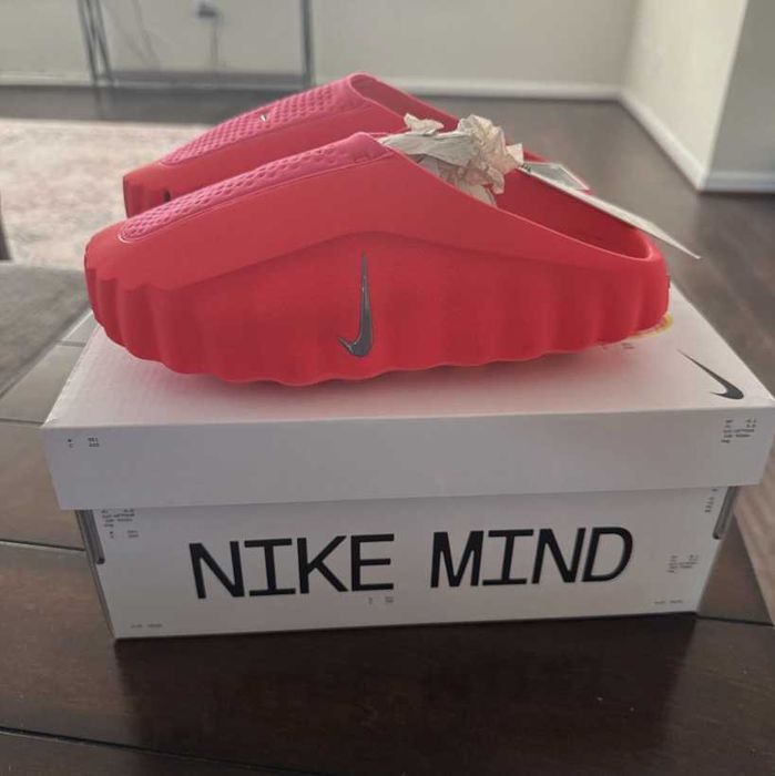 Nike Mind 001 Slide Solar Red R.41