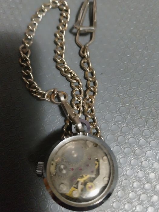 Relogio corda de bolso impecavel