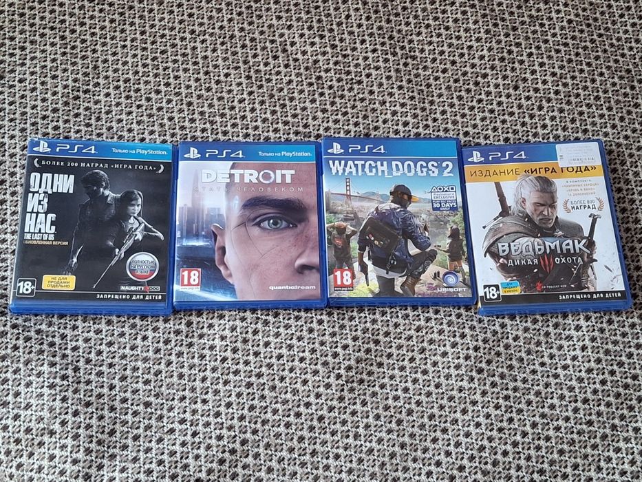 Відьмак дика охота, Один из нас the last of us, detroid, watsh dogs 2