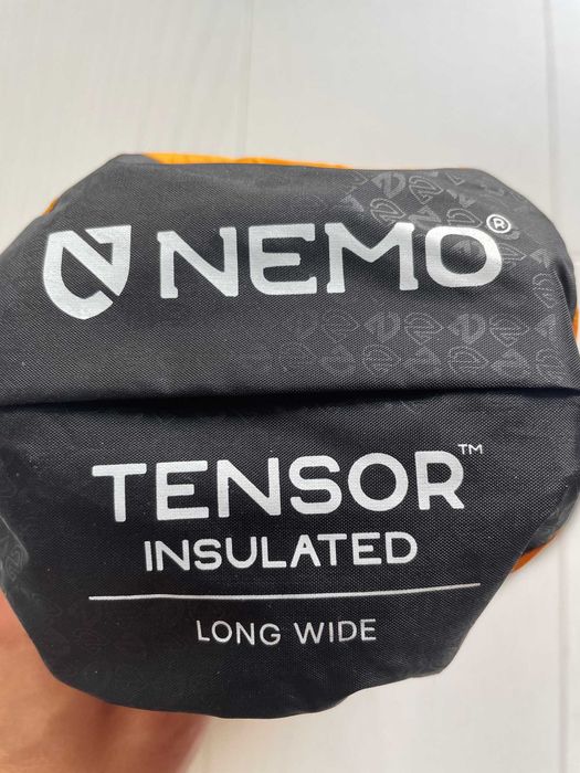 Materac dmuchany Nemo Tensor Insulated Long Wide R-value 4.2 595g. Komplet