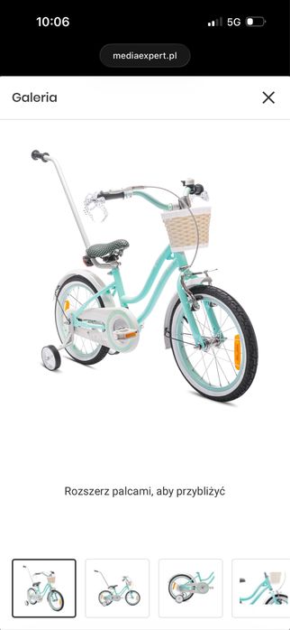 Rower dziewczecy Sun Baby