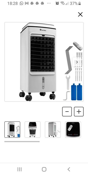 Climatizador evaporativo 4,8L Equation Block