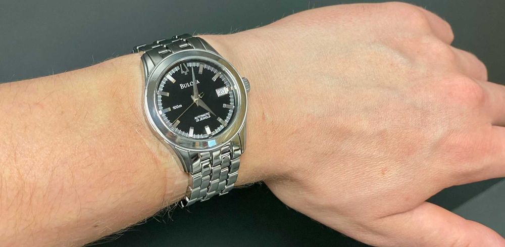 Szwajcarski zegarek Bulova C860440 Automatic 25 kamieni 38 mm Szafir