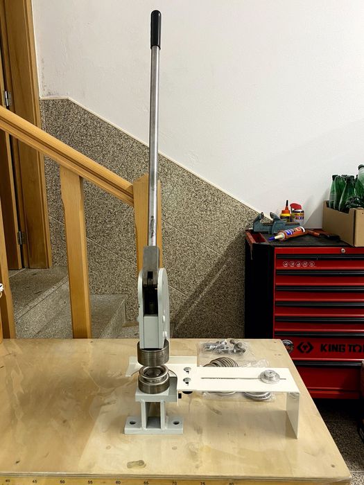 Prensa manuel de ilhos para fazer cortinas