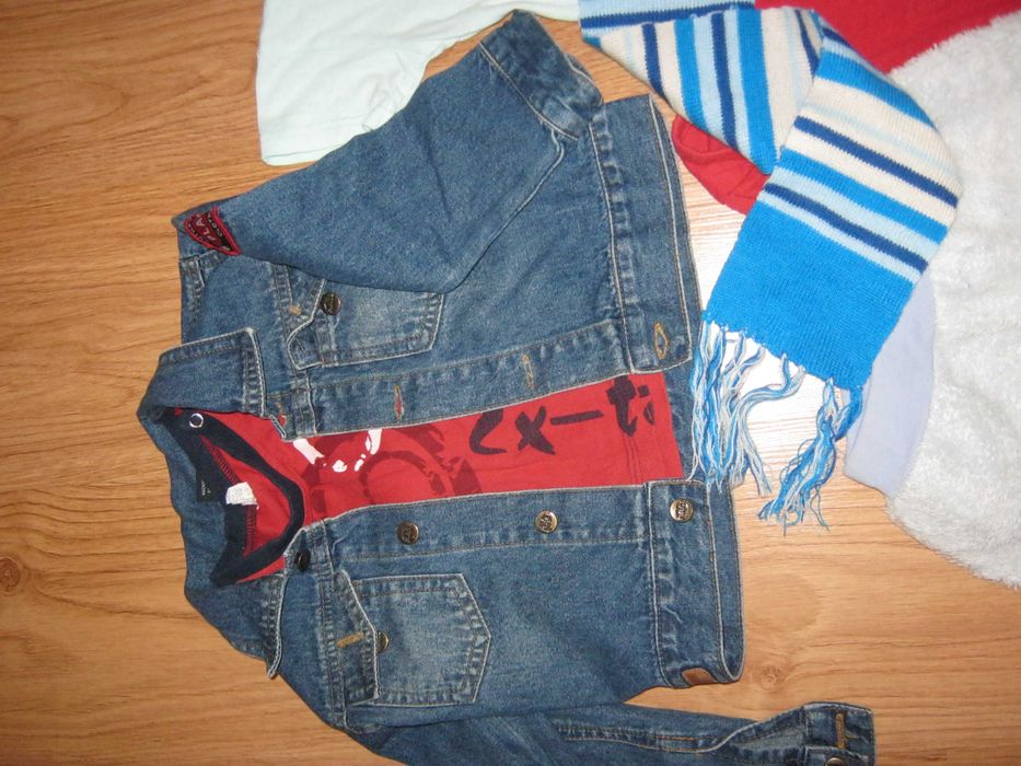 kurteczka jeans dla maluszka  r.80 - 86