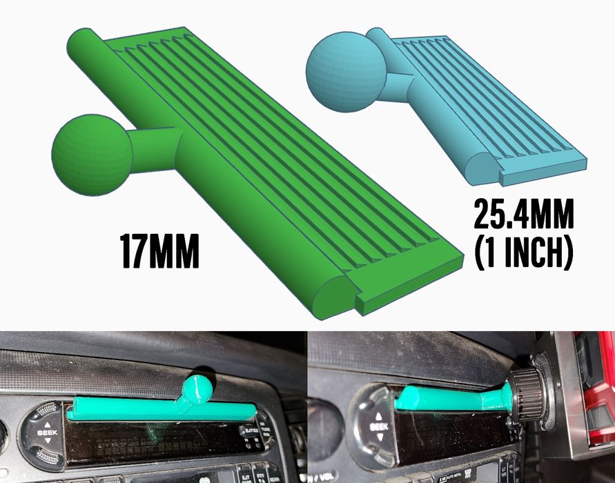 Тримач телефону в CD привід, перехідник