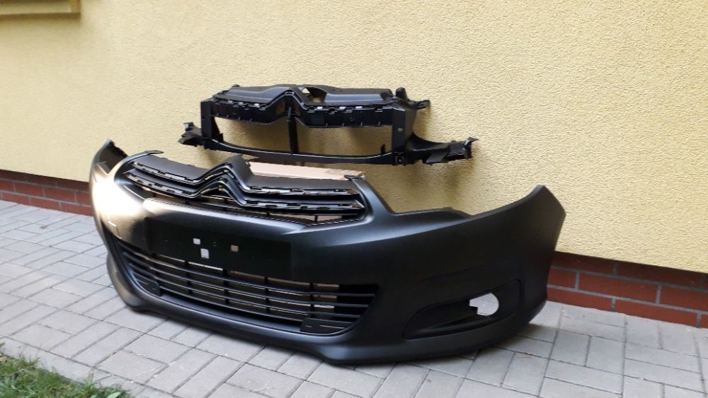 CITROEN C4 II 2010 - zderzak przedni idealny komplet