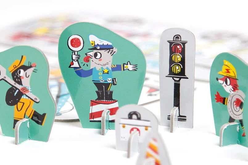 Puzzle Progresywne “Pojazdy W Akcji”