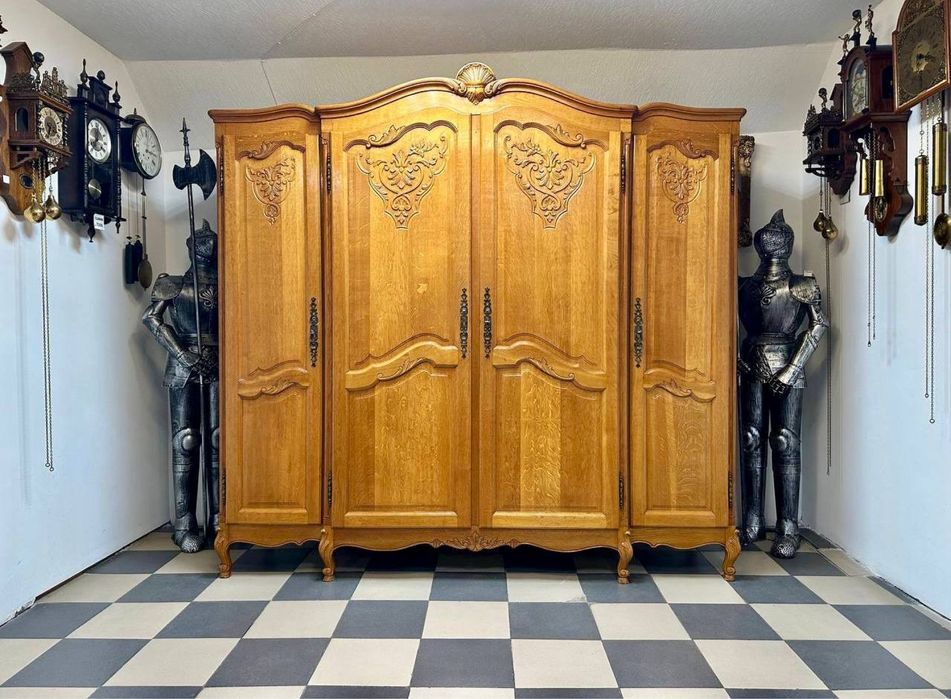 Спальний гарнітур луї ліжко шафа тумба дуб шкаф кровать 3569