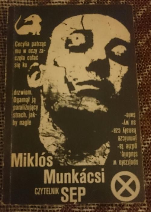 Książka Kryminał Miklos Munkacsi Sęp 1986