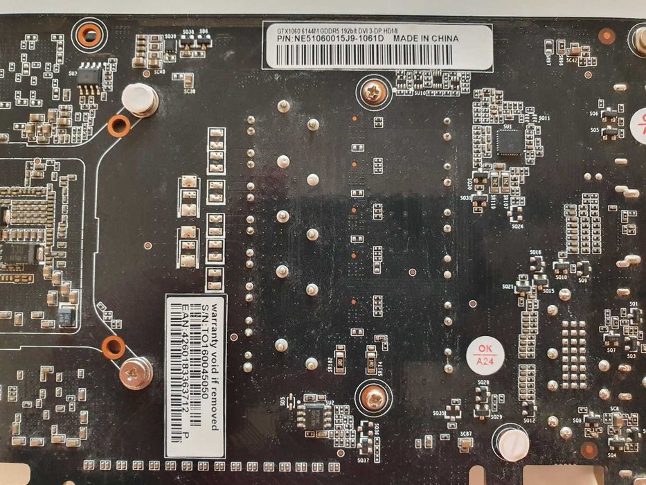 GeForce GTX1060 - placa gráfica64284458084226123