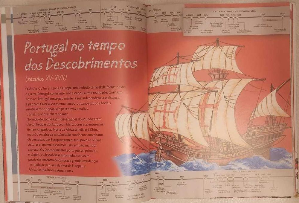 Livro "A minha História de Portugal", da Porto Editora