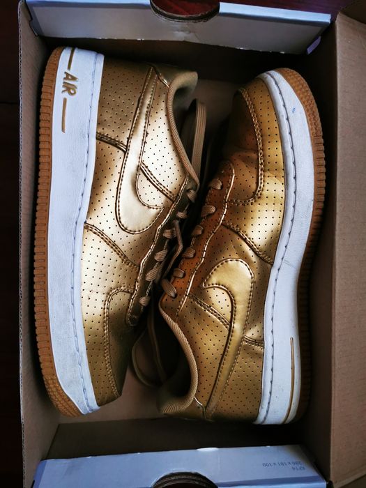Air Force 1 Originais - Douradas