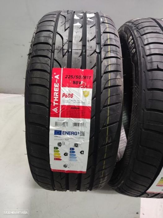 2 pneus novos 225-50r17  three - oferta dos portes