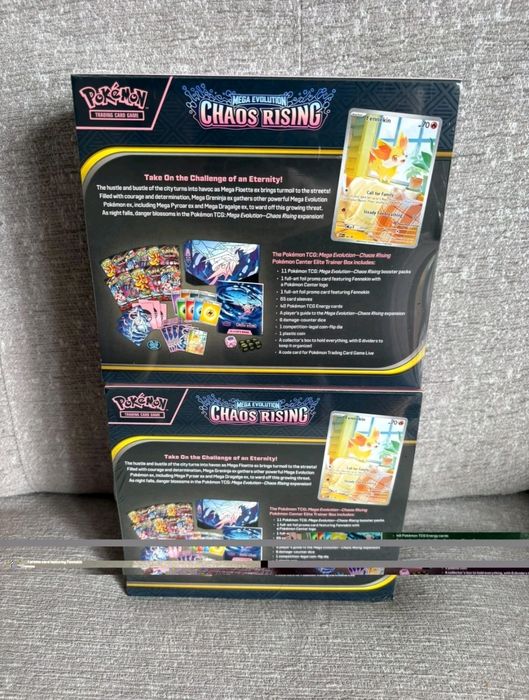 Pokémon TCG Chaos Rising Pokemon Center ETB - Brand New and Sealed