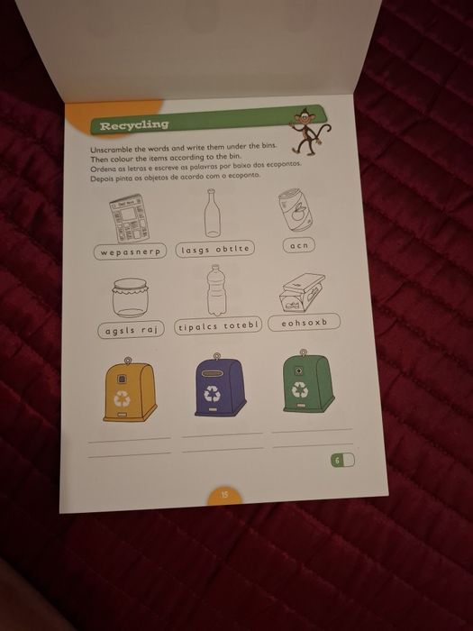 O meu livro de atividades de Inglês - 4° ano