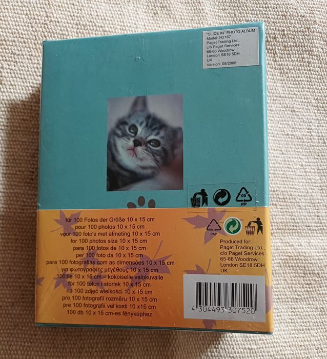 Álbum para 100 Fotografias/Postais