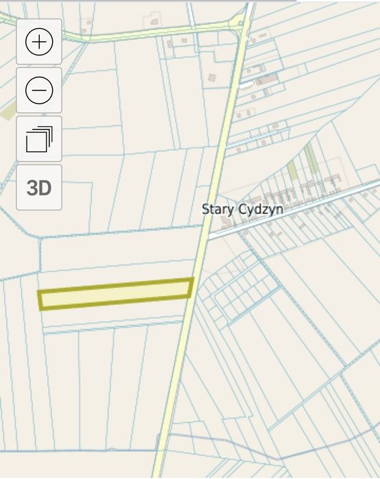 Działka ziema rolna 2,30 ha Kisielnica gm. Piątnica