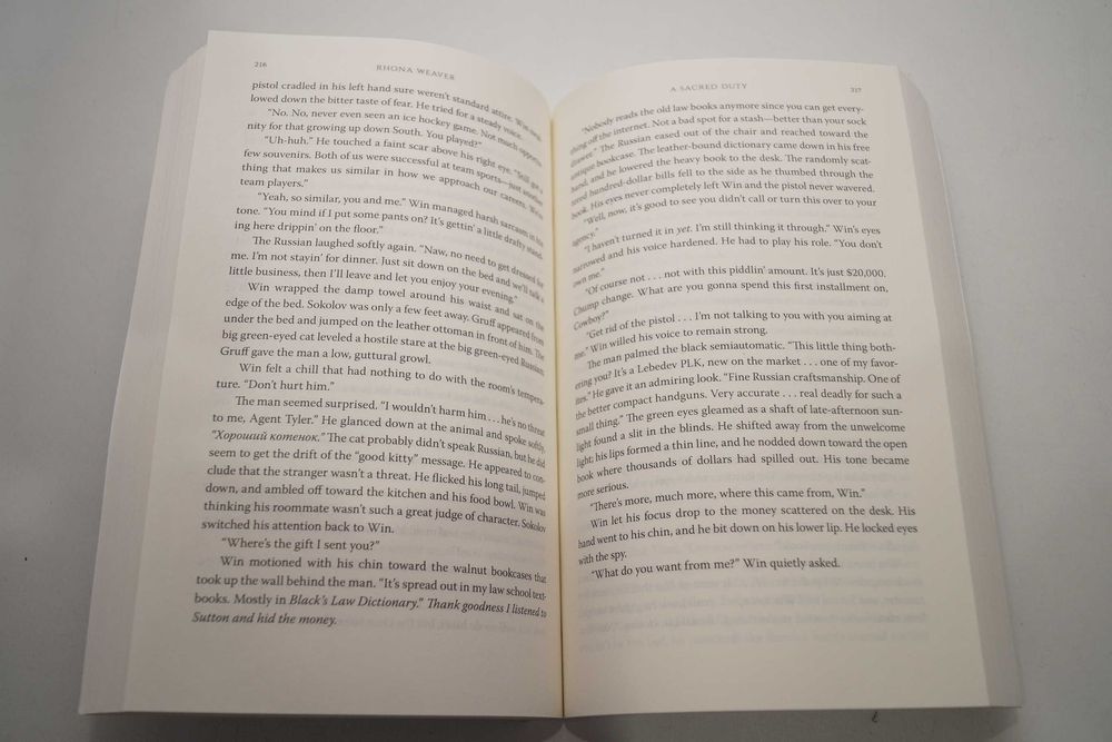 A Sacred Duty: An FBI Yellowstone Adventure Paperback Rhona Weaver