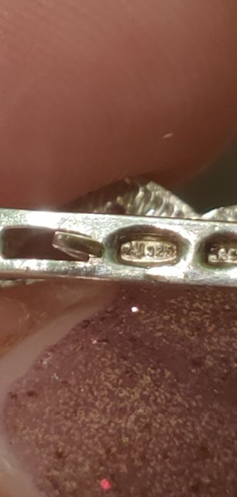 Гарнитур кольцо и серги серебро.