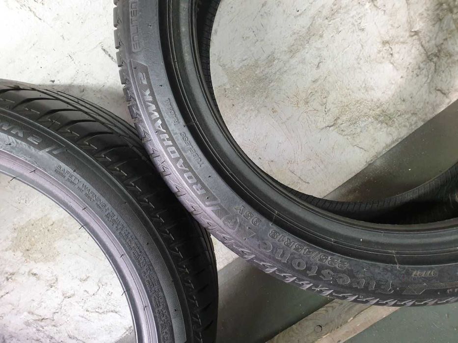 Dwie Opony letnie 225/45R18 6,4mm Firestone Roadhawk 2