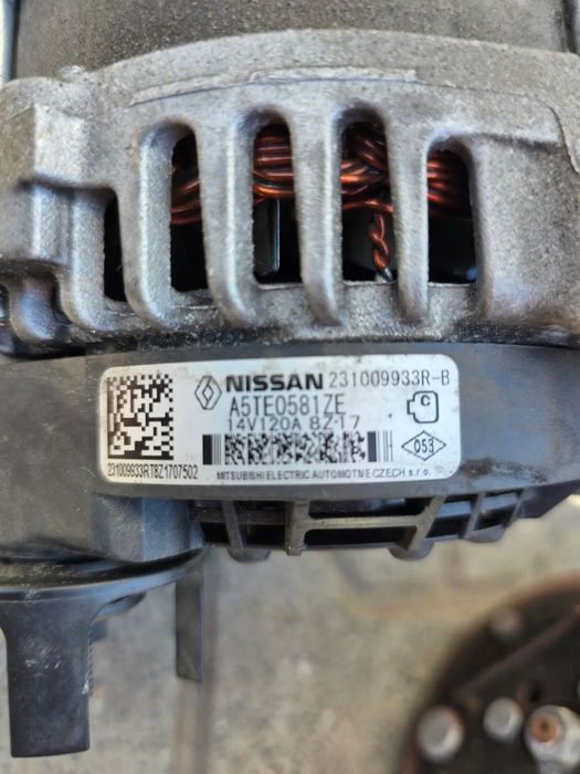 alternator renault megane iv scenic iv 1.3 tce 231009933r