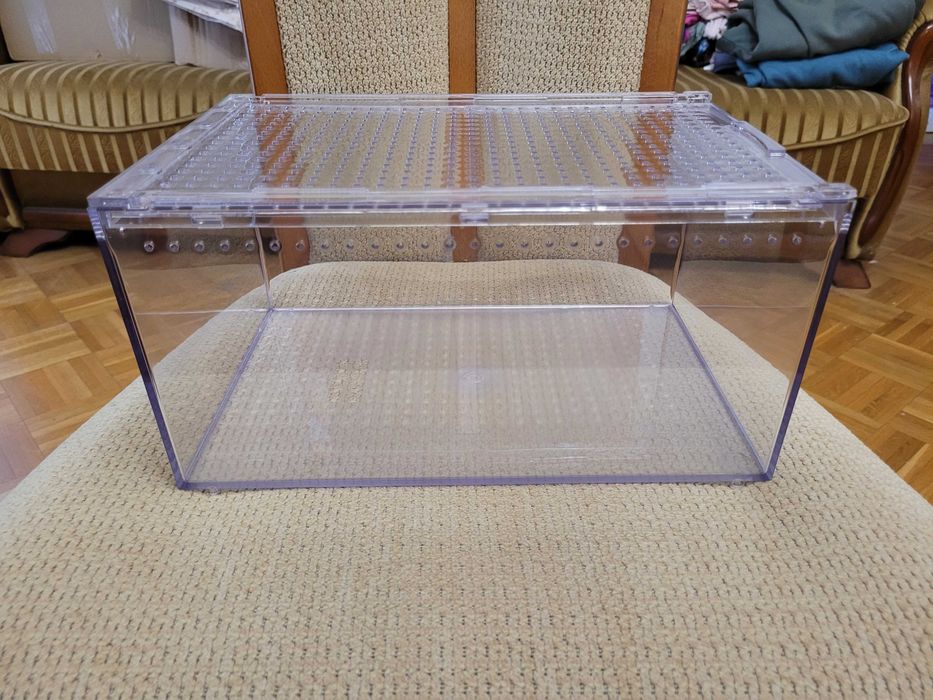 terrarium akrylowe 30x20x15 cm nowe