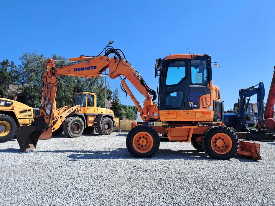 Komatsu PW 98  Koparka Kołowa KOMATSU PW 98 / 15r! / 10ton / WACKER NEUSON 9503