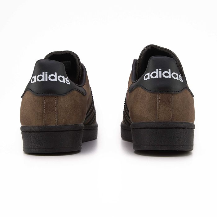 Кросівки Adidas Superstar Brown/Black premium