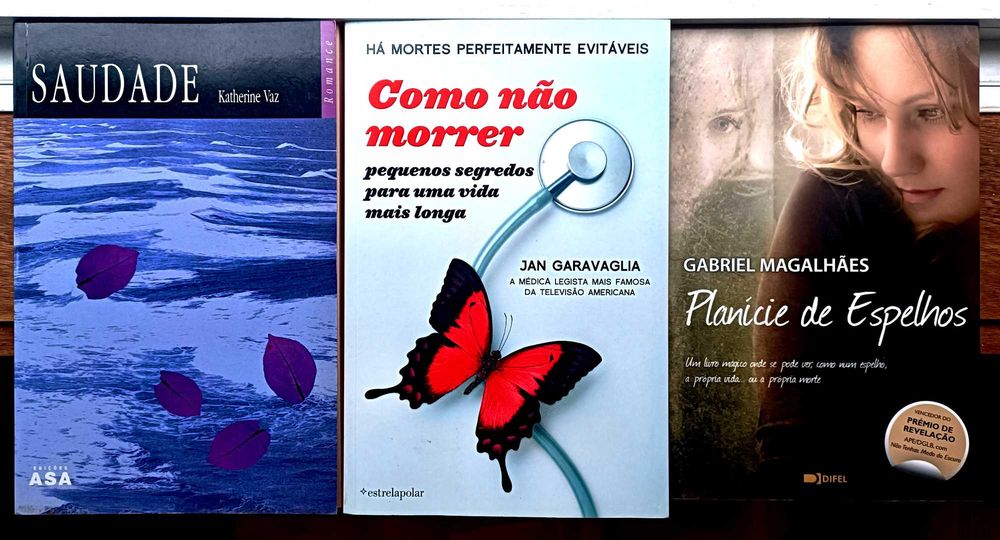 Livros novos, nunca lidos