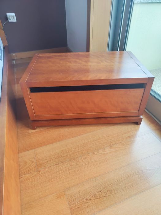 Conjunto de quarto casal madeira maciça