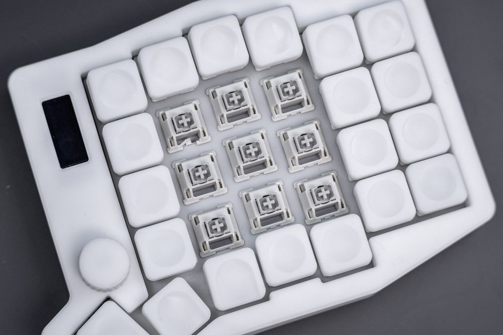Sofle Hot-Swap Ergo Keyboard [SLS-Printed]
