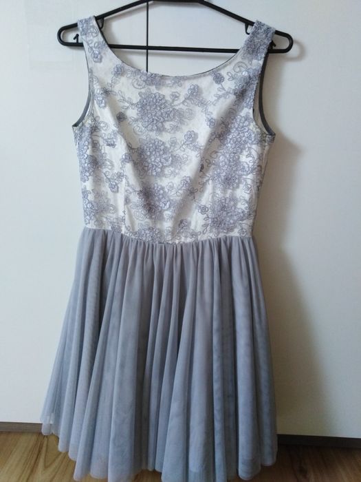 Szara sukienka Manifesto rozmiar S