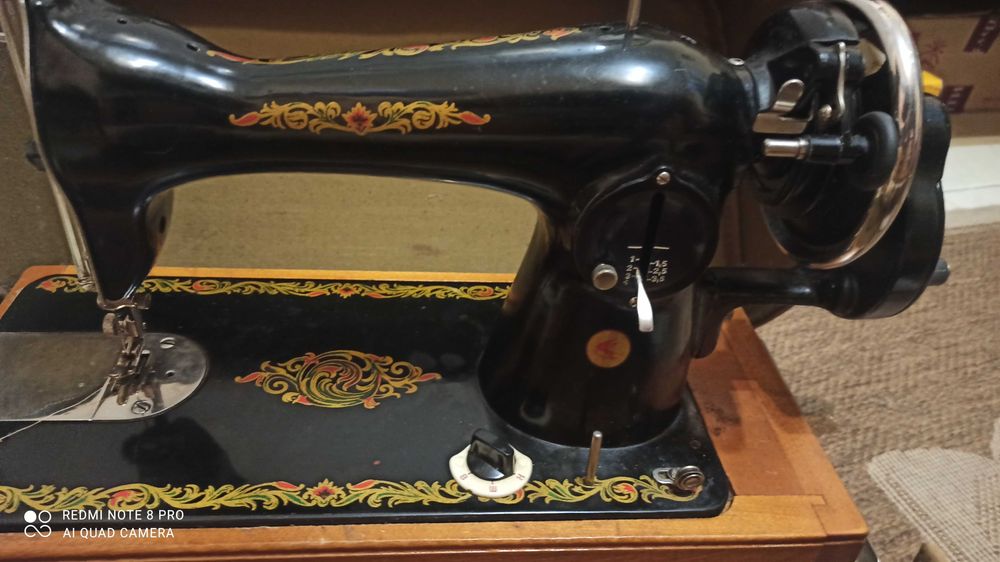 Швейна машинка, ручна, ратитет