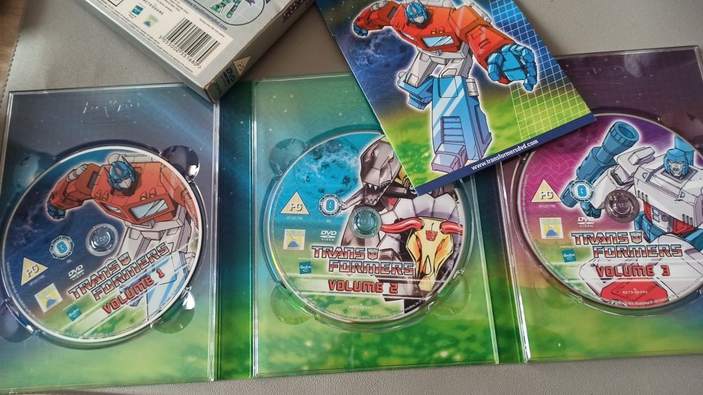 DVD transformers, season 1