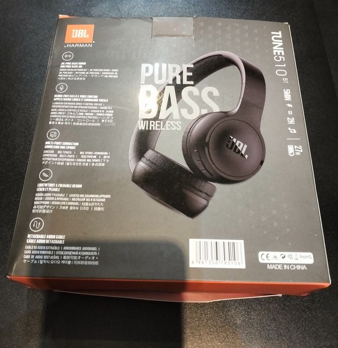 Auscultadores JBL Tune 510BT